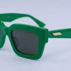 ?️ New Bottega Veneta BV1212S 003 Sunglasses - Green Frame, Grey Lenses Bottega Veneta | Accessories | New Bottega Veneta Bv212s 03  main image 2
